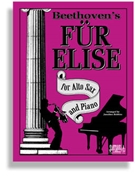 Fur Elise by Beethoven Ludwig van - Robbins Jonathon - for Alto Saxophone and Piano