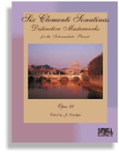 Sonatinas Opus 36 by Clementi Muzio - Latulippe Jay - for Piano