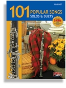 101 Popular Songs - Solos & Duets by - Santorella and Robbins - for Bb Clarinet (3 Cd's)