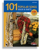 101 Popular Songs - Solos & Duets by - Santorella and Robbins - for Alto Saxophone W (3 Cd's)