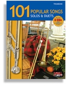 101 Popular Songs - Solos & Duets by - Santorella and Robbins - for Trombone w/ Audio (3 Cd's)