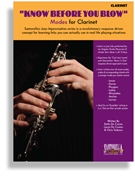 Know Before You Blow by De Cosmo and Tedesco for Clarinet (Jazz Modes)