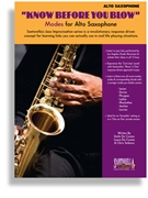 Know Before You Blow by De Cosmo and Tedesco for Alto Sax (Jazz Modes)