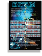 Rhythm - Poster by for