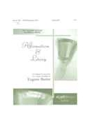 AFFIRMATION and LITANY by Butler Eugene for Handbells 3 Octave
