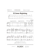 O Come Rejoicing - 3-4 Octave by - Thompson Martha - for Handbells 3-4 Octave