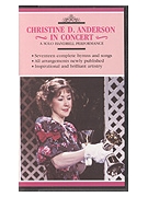 CHRISTINE D. ANDERSON IN CONCERT (A Solo Handbell Performance - DVD) Video by Anderson Christine D for Video