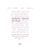 VENITE ADOREMUS 3-5 Oct. by - Ruth Artman - for Handbells 3-5 Octave (VENITE ADOREMUS)