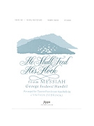 HE SHALL FEED HIS FLOCK 3-5 Oct. by - Dobrinski Cynthia - for Handbells 3-5 Octave (HE SHALL FEED HIS FL)