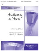 Acclamation On Azmon by Sherman Arnold - Sherman Arnold B - for Handbells