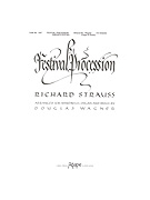 Festival Procession by Strauss - Wagner - for Handbells 2-5 Octave