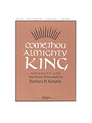 COME THOU ALMIGHTY KING 2 oct. by - Kinyon Barbara Balt - for Handbells 2 Octave (COME THOU ALMIGHTY)