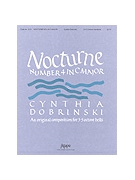 NOCTURNE NO. 4 IN C MAJOR 3-5 Oct. by Dobrinski Cynthia for Handbells 3-5 Octave