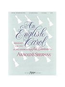 ENGLISH CAROL AN 3-5 oct. by Sherman Arnold for Handbells 3-5 Octave