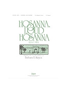 HOSANNA LOUD HOSANNA 2-3 oct. by - Kinyon Barbara Balt - for Handbells 2-3 Octave (HOSANNA LOUD HOSANN)