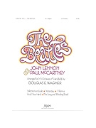 Beatles The by - Wagner Douglas E - Beatles The for Handbells 3-5 Octave (BEATLES! THE)