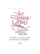 AVE VERUM CORPUS by Mozart Wolfgang Amadeus - Sherman Arnold B - for Handbells 3-4 Octave
