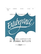 Exuberance by Butler Donna - Butler Donna - for Handbells 4-5 Octave