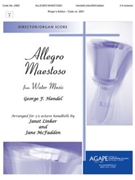 Allegro Maestoso - Director/Organ Score by - Linker and McFadden - for Director/Organ Score
