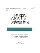 Immortal Invisible God Only Wise by - Dobrinski Cynthia - for Handbells 3-5 Octave