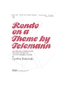Rondo on a Theme by Telemann - 3-5 Octave by Dobrinski Cynthia for Handbells 3-5 Octave