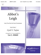 Abbot's Leigh - 3-5 Octave by Taylor Cyril V - Afdahl Lee - for Handbells 3-5 Octave
