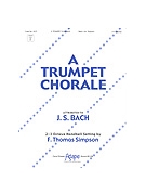 Trumpet Chorale by Bach Johann Sebastian - Simpson - for Handbells