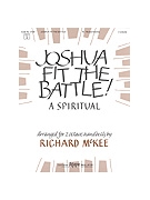 JOSHUA FIT THE BATTLE! 2 oct. by - McKee Richard - for Handbells 2 Octave (JOSHUA FIT THE BATTL)