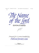 NAME OF THE LORD THE 2-3 oct. by - Cota Patricia - for Handbells 2-3 Octave (NAME OF THE LORD TH)