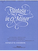 Fantasy #3 In G Minor by Sherman Arnold for Handbells 3-5 Octave