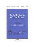 O Little Town Of Bethlehem by Dobrinski Cynthia for Handbells (3-5 Octaves)
