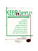 Keep It Simple 3 by - Larson Lloyd - for Handbells 3 Octave (3)