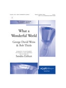 What a Wonderful World by Weiss and Thiele - Eithun Sandra - for Handbells 3-6 Octave