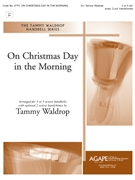 On Christmas Day in the Morning by Traditional English Carol - Waldrop Tammy - for Handbells 3 or 5 Octave
