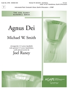 Agnus Dei by Smith Michael W - Raney Joel - for Handbells 3-5 Octave