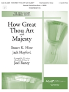 How Great Thou Art with Majesty by Hine and Hayford - Raney Joel - Stuart K. Hine for Handbells 3-5 Octave