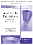 Great Is Thy Faithfulness by Runyan William - Larson Lloyd - for Handbells 3-5 Octave and Piano