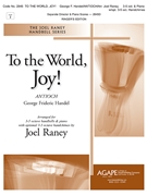 To the World Joy by Handel George Frideric - Raney Joel - for Handbells 3-5 Octave