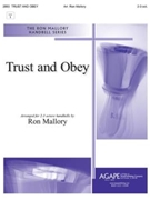 Trust and Obey by - Mallory Ron - for Handbells 2-3 Octave