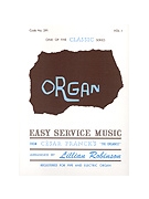 EASY SERVICE MUSIC Organ Book by - Lillian Robinson - for Organ Book (EASY SERVICE MUSIC)