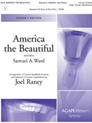 America the Beautiful by Ward Samuel A - Raney Joel - for Handbells 3-5 Octave and Piano