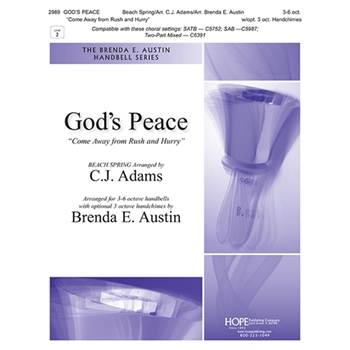 God's Peace Come Away from Rush and Hurry - 3-6 Oct.