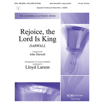 Rejoice the Lord is King -3-5 oct.
