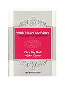With Heart & Voice by Beall and Carter Mary Beall for Medium Voice