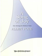 Song Of Joy by Pote Allen for Medium Voice (Bk/cd)