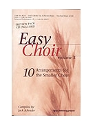 Easy Choir Volume 3 by - Schrader Jack - for SAB (2 and 3 Part)