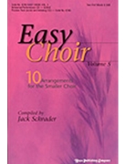 Easy Choir Volume 5 by - Schrader Jack - for 2-Part Mixed (2 and 3 Pt)