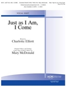 Just as I Am, I Come - Med.High and Low Voice Duet; Key of E-flat