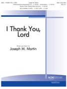 I Thank You Lord by Martin Joseph M Joseph M. Martin for MedVcCMaj