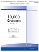 10000 Reasons (Bless the Lord) by - Larson Lloyd - for Med Duet (10000 REASONS (Bles)